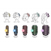Olivia Garden One Size Kit XXL, 66 mm